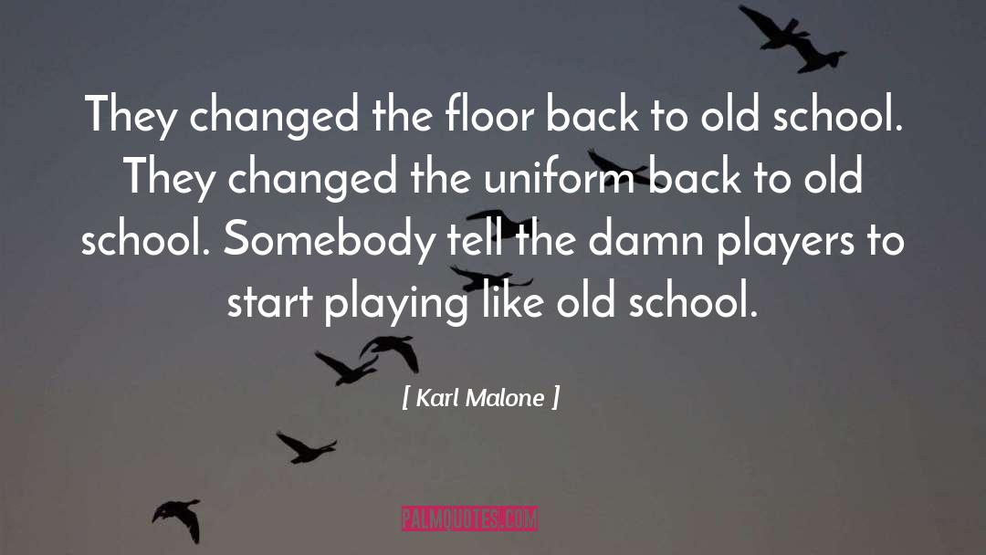 Floor quotes by Karl Malone