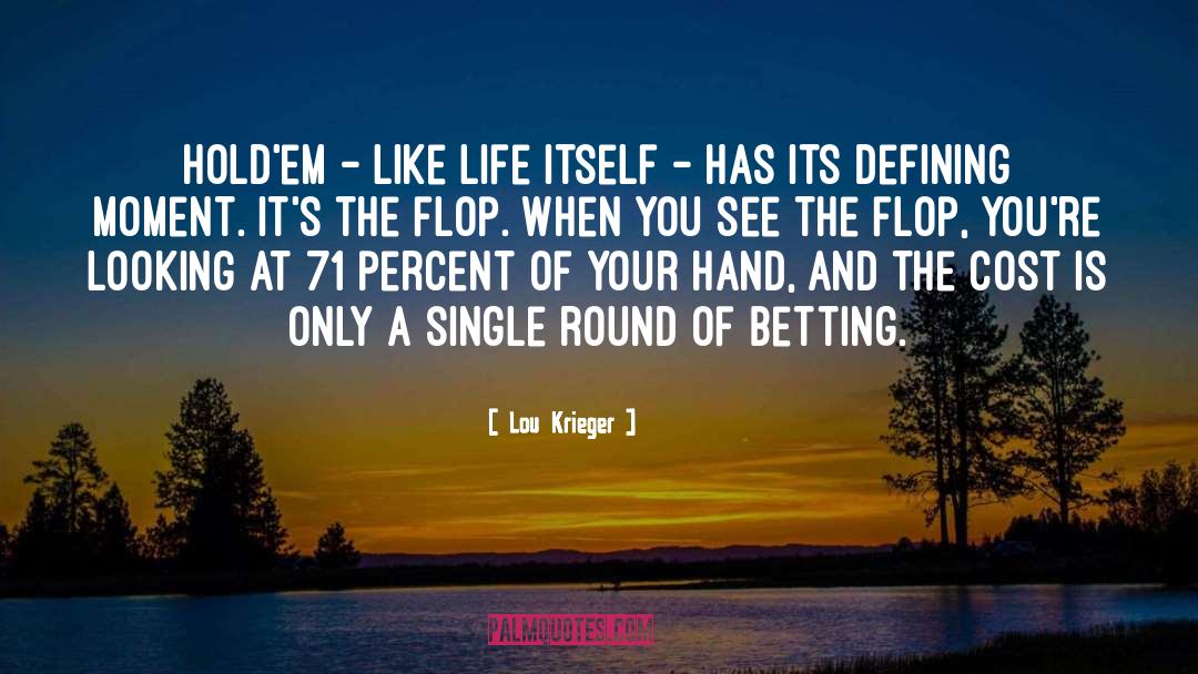 Flop quotes by Lou Krieger