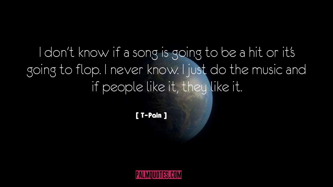 Flop quotes by T-Pain