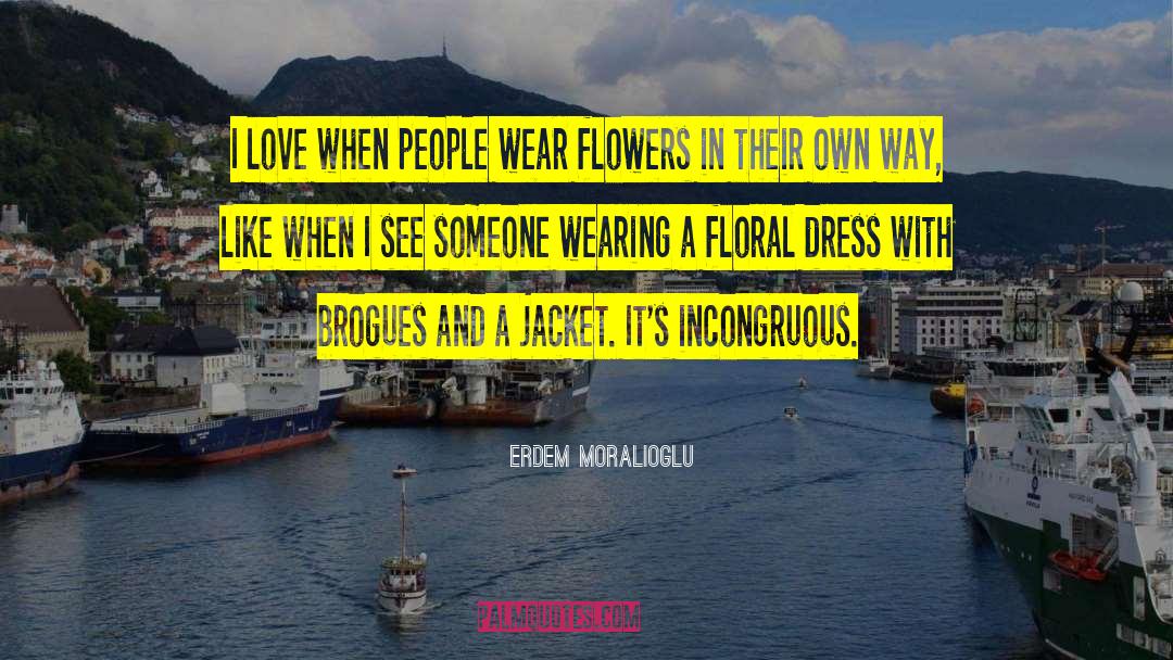 Floral quotes by Erdem Moralioglu