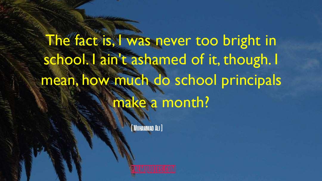 Flordeliza School quotes by Muhammad Ali