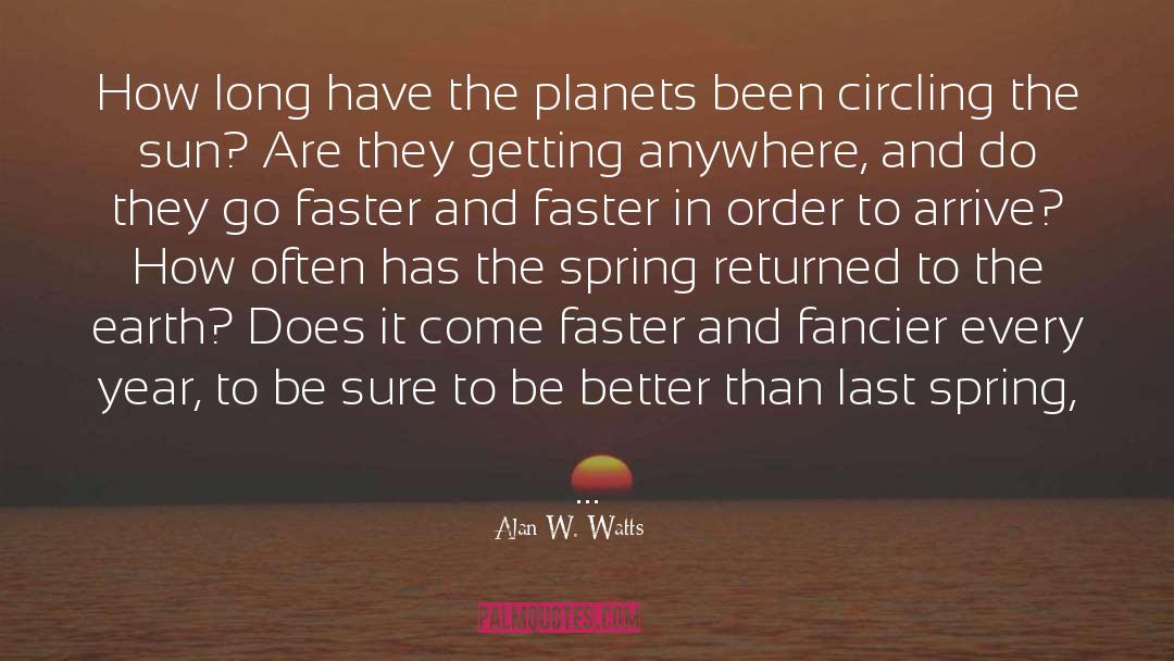 Florentine Spring quotes by Alan W. Watts