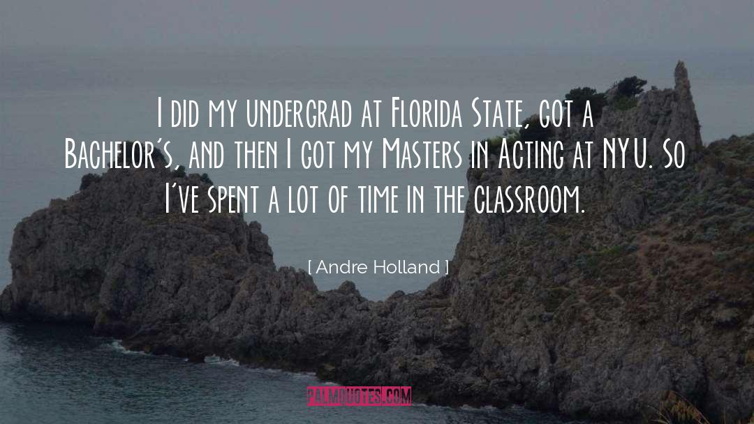 Florida State quotes by Andre Holland