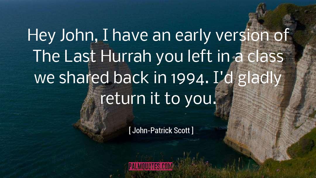 Floundering 1994 quotes by John-Patrick Scott
