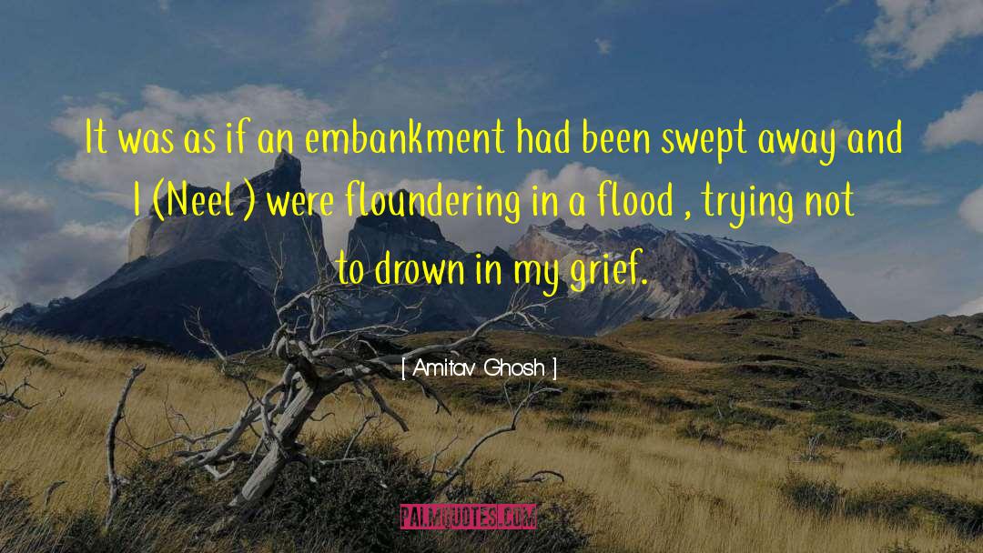 Floundering 1994 quotes by Amitav Ghosh