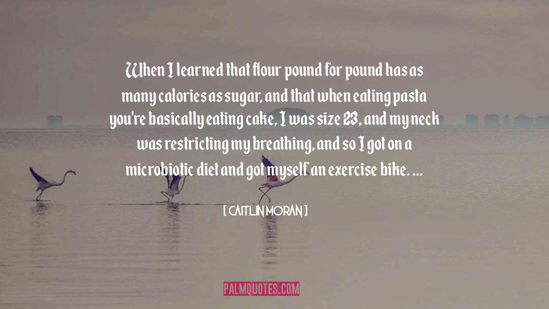Flour quotes by Caitlin Moran