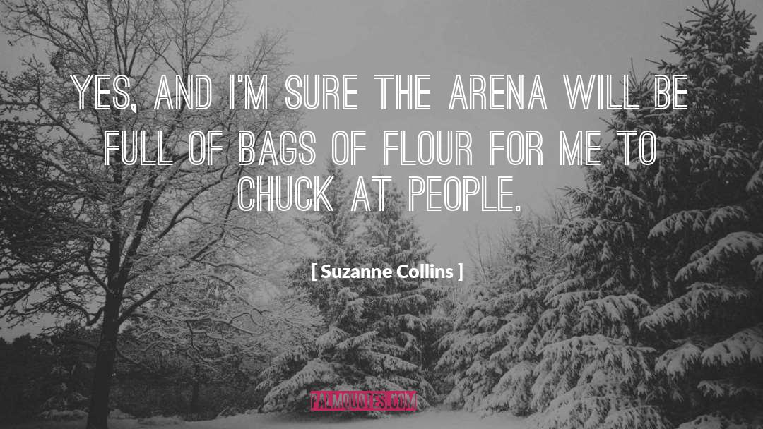Flour quotes by Suzanne Collins