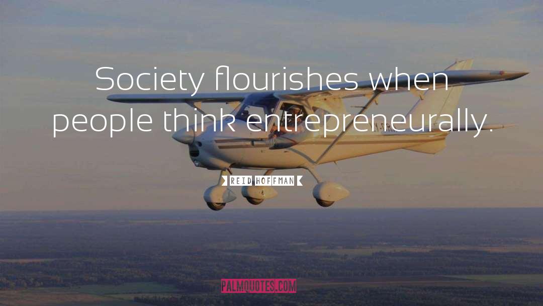 Flourishes quotes by Reid Hoffman