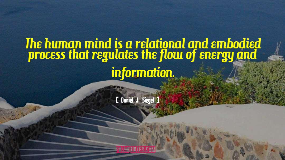 Flow Of Energy quotes by Daniel J. Siegel