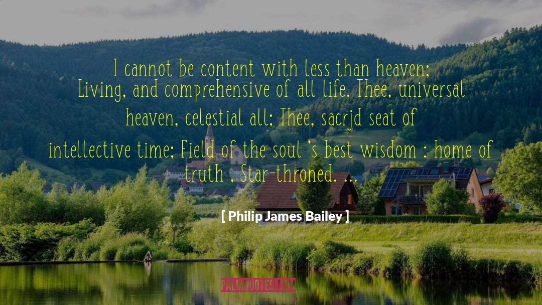 Flow Of Time quotes by Philip James Bailey
