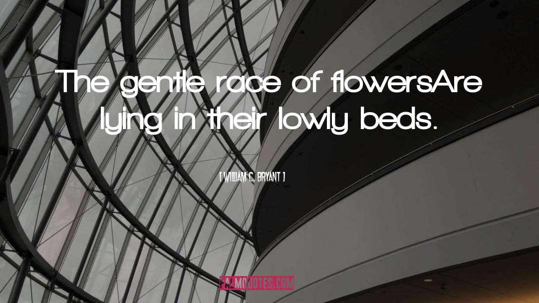 Flower Bed Designs quotes by William C. Bryant