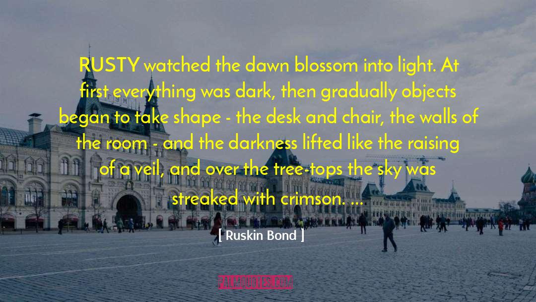 Flower Blossom quotes by Ruskin Bond