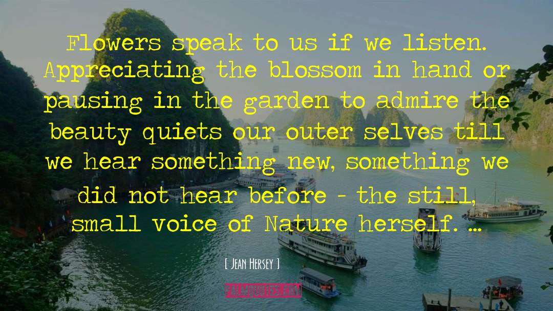 Flower Garden quotes by Jean Hersey