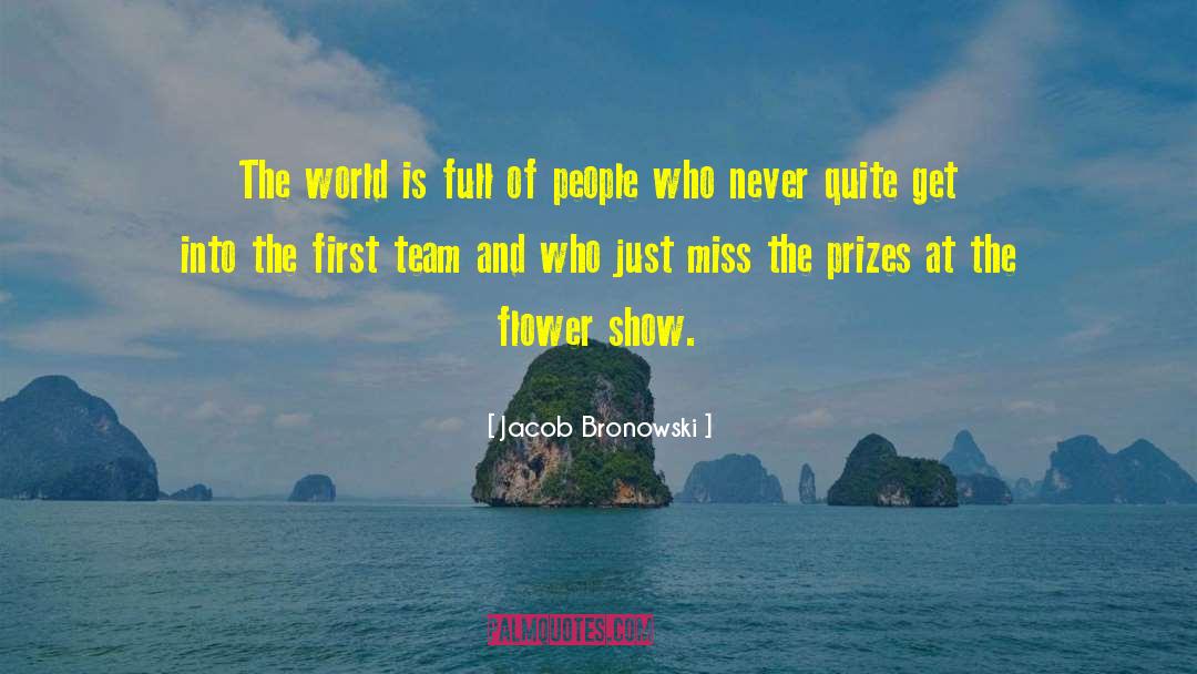 Flower Ornament quotes by Jacob Bronowski