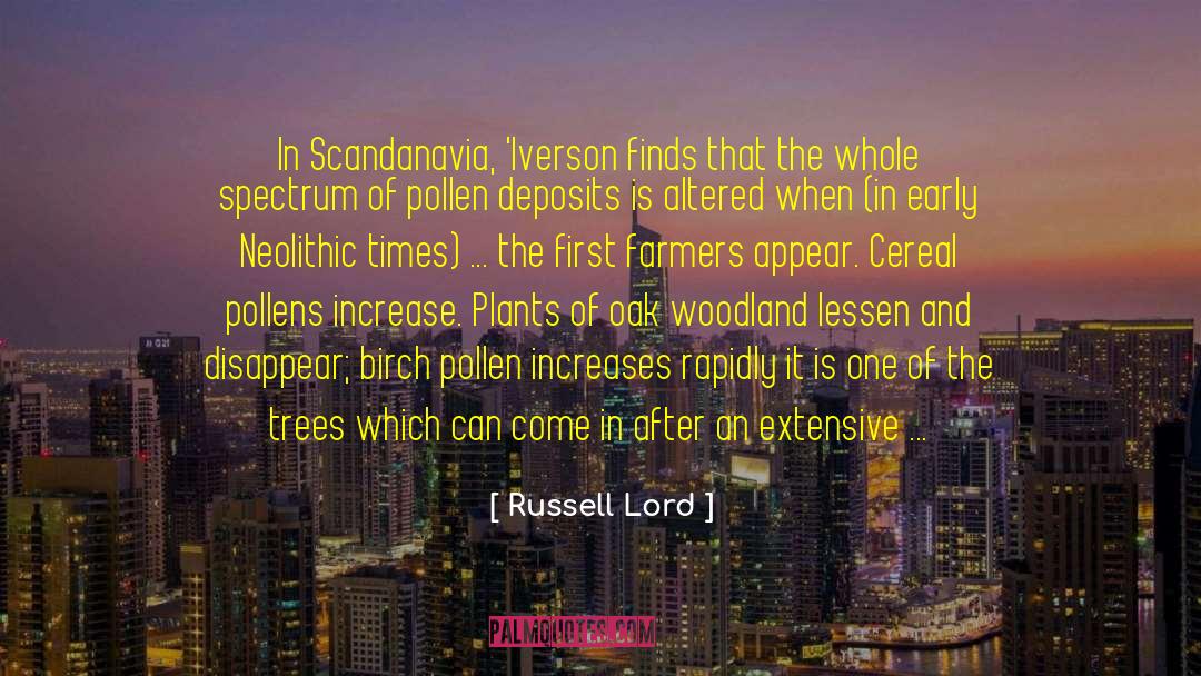 Flowering Plants quotes by Russell Lord