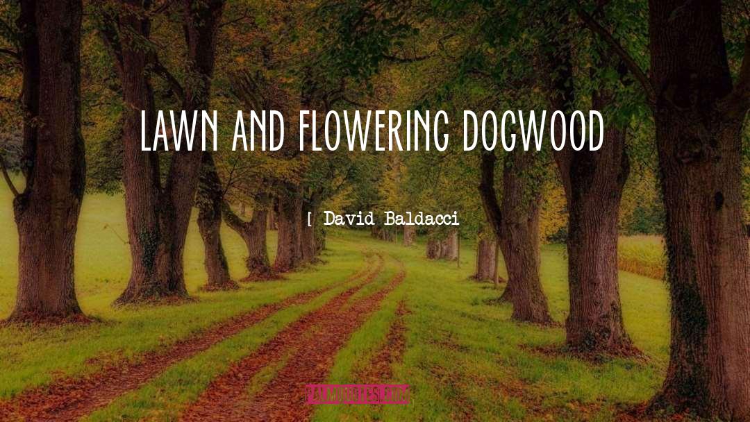 Flowering quotes by David Baldacci