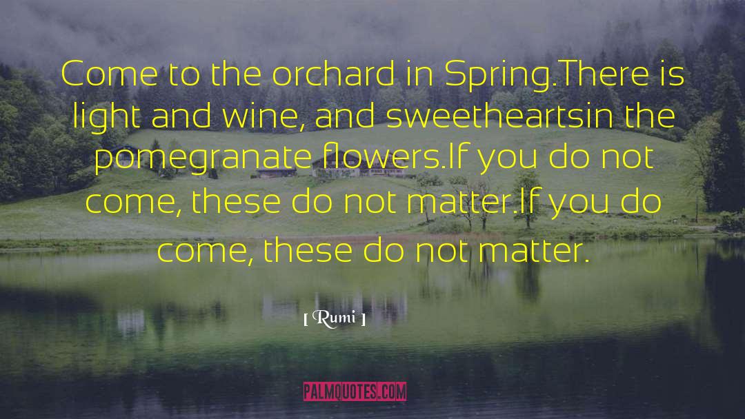 Flowers And Plants quotes by Rumi
