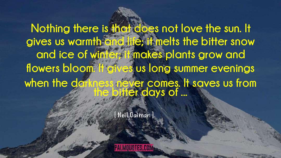 Flowers And Plants Suspense quotes by Neil Gaiman