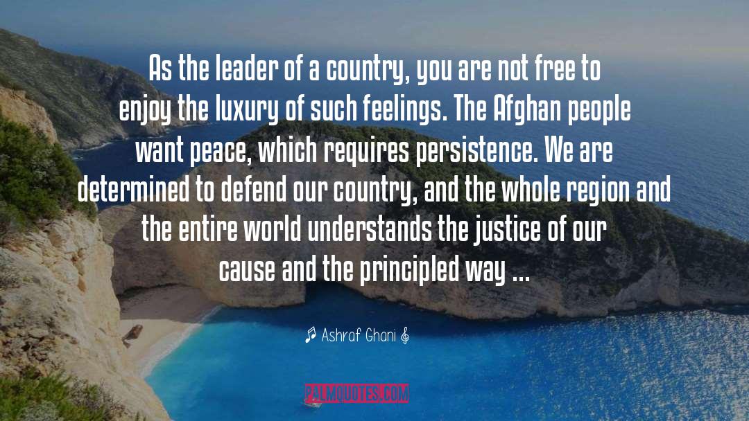 Flowers Of Peace quotes by Ashraf Ghani