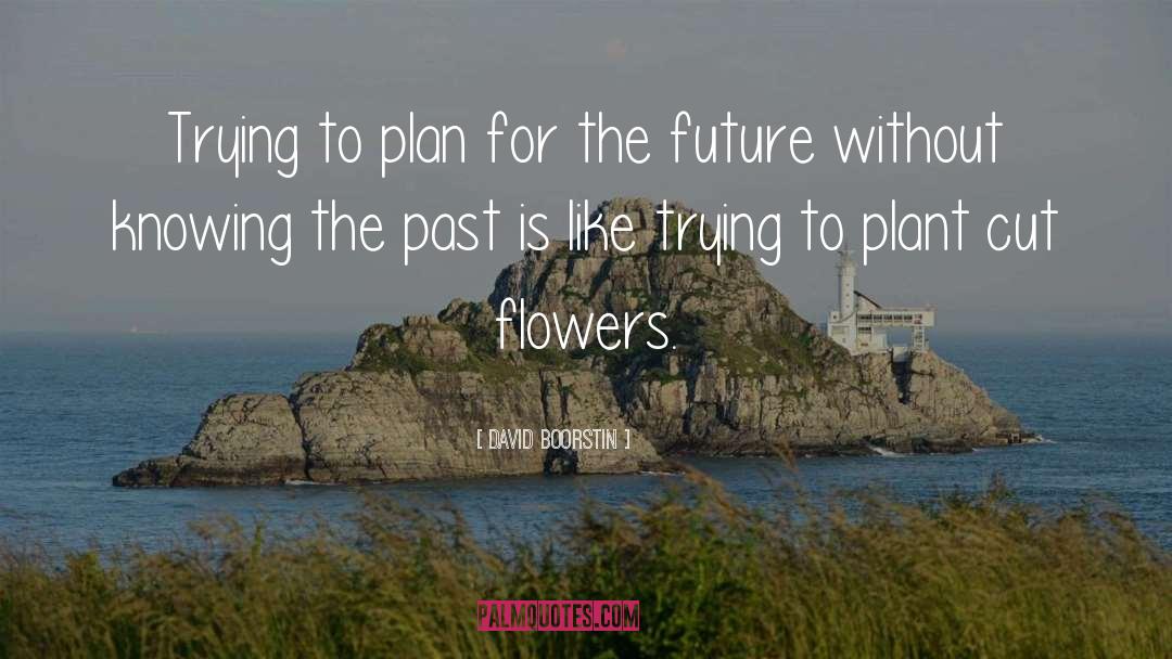 Flowers quotes by David Boorstin