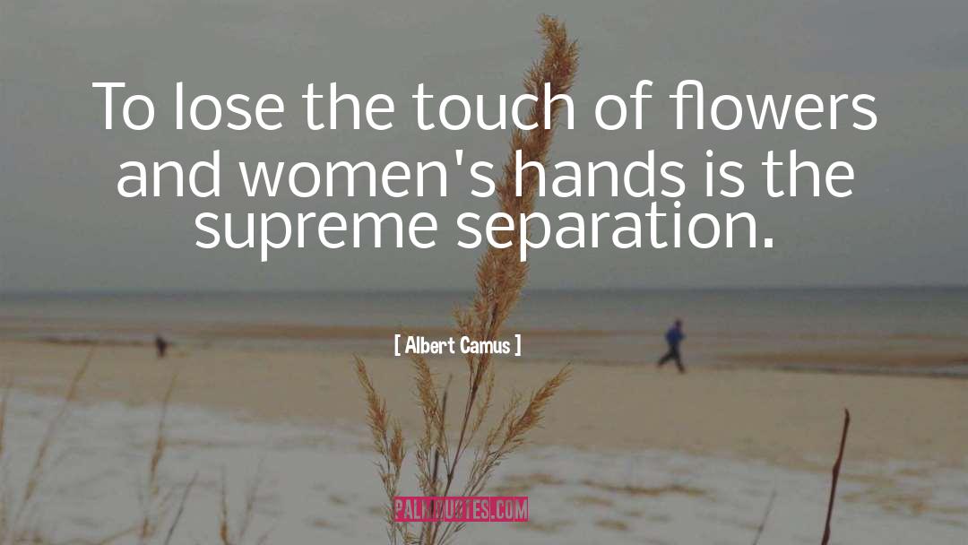 Flowers quotes by Albert Camus