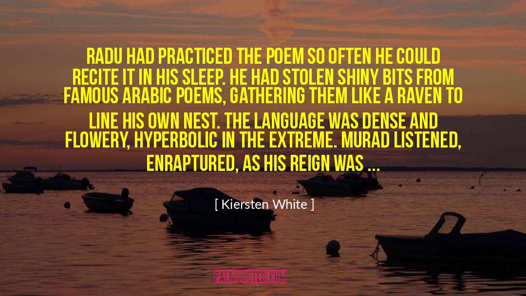 Flowery quotes by Kiersten White