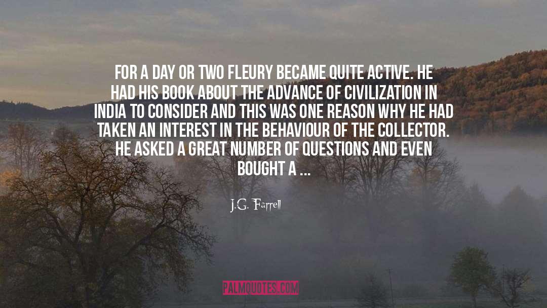 Flowery quotes by J.G. Farrell