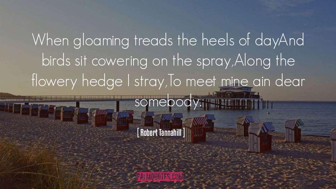 Flowery quotes by Robert Tannahill
