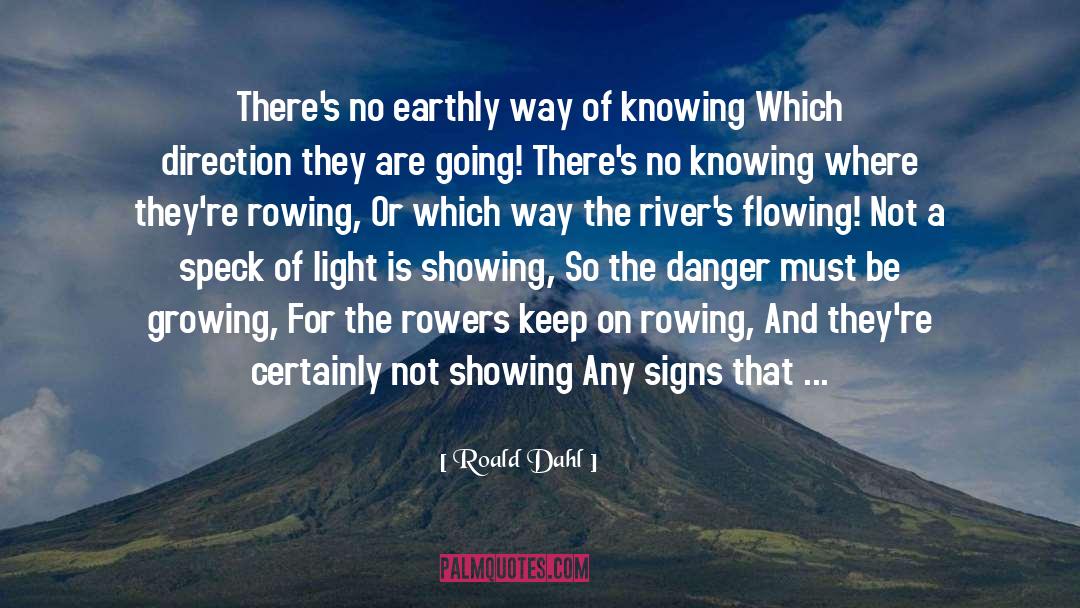 Flowing quotes by Roald Dahl