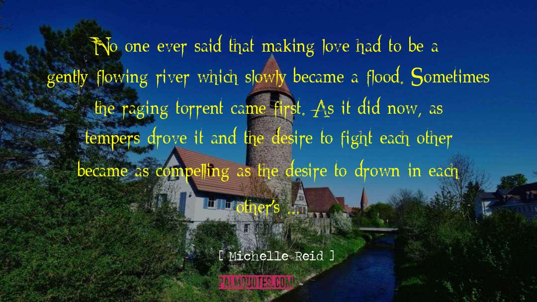 Flowing River quotes by Michelle Reid