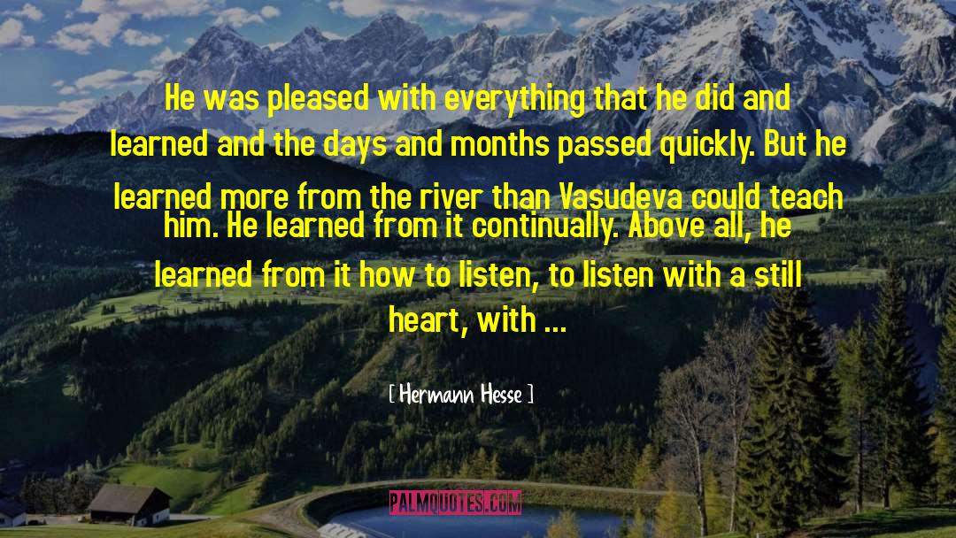 Flowing River quotes by Hermann Hesse