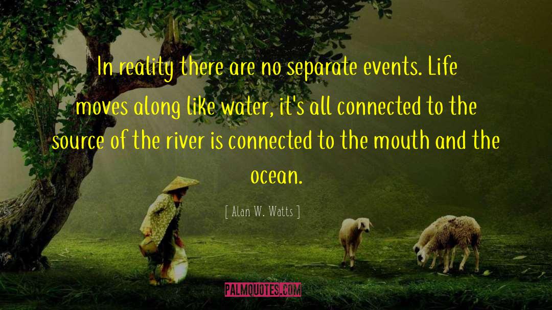 Flowing River quotes by Alan W. Watts