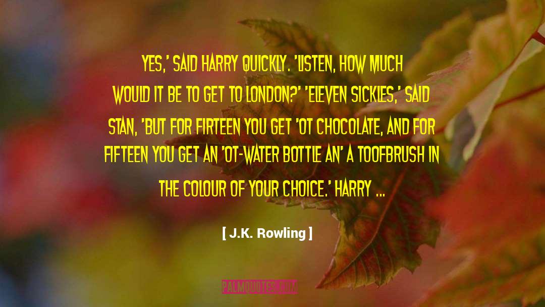 Flowing Water quotes by J.K. Rowling