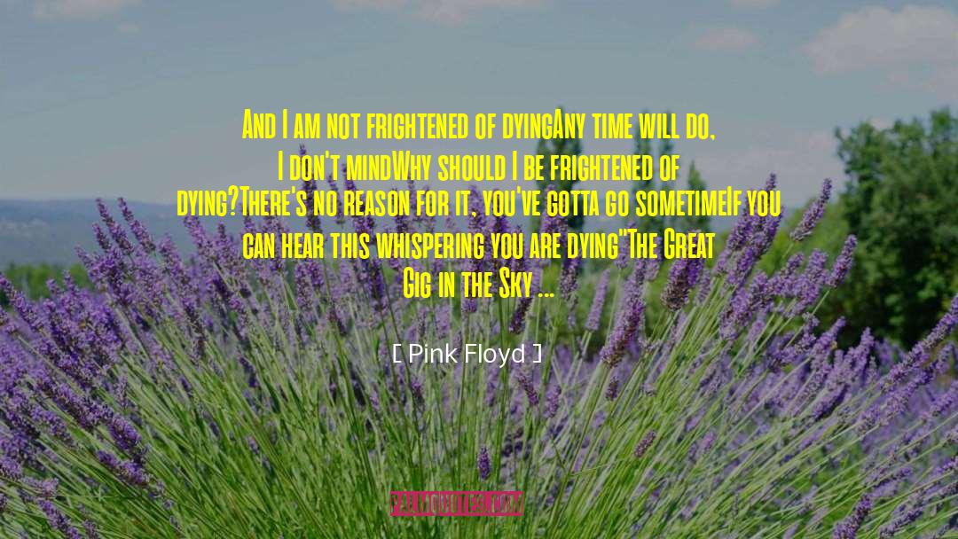 Floyd quotes by Pink Floyd