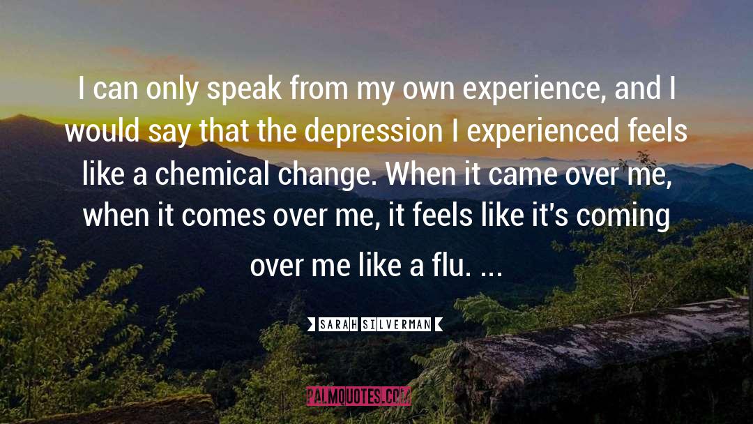 Flu quotes by Sarah Silverman