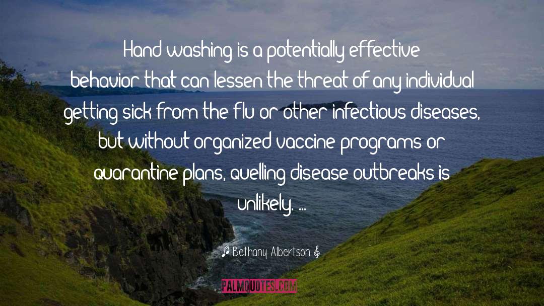 Flu quotes by Bethany Albertson