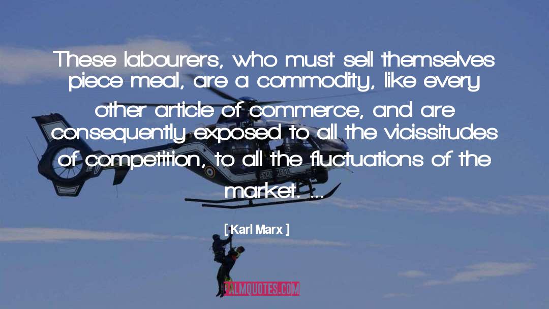 Fluctuation quotes by Karl Marx