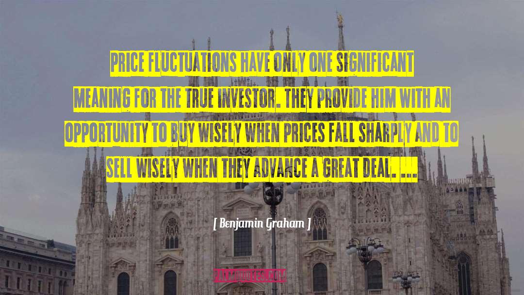 Fluctuation quotes by Benjamin Graham