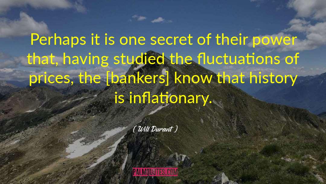 Fluctuations quotes by Will Durant