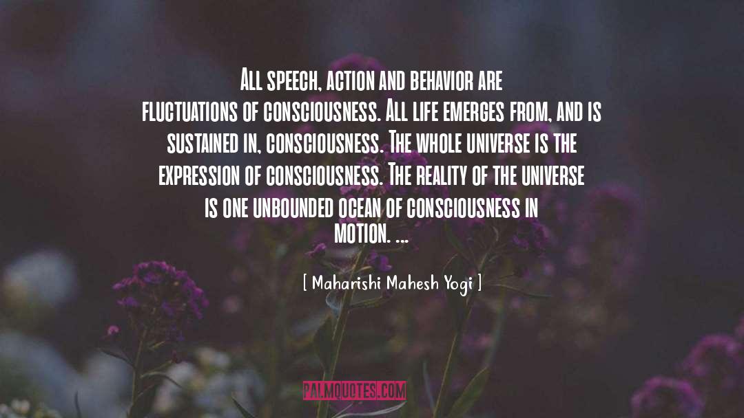 Fluctuations quotes by Maharishi Mahesh Yogi