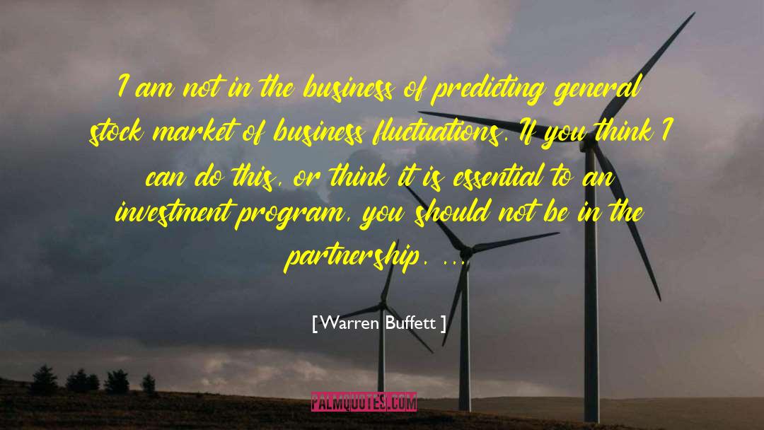 Fluctuations quotes by Warren Buffett