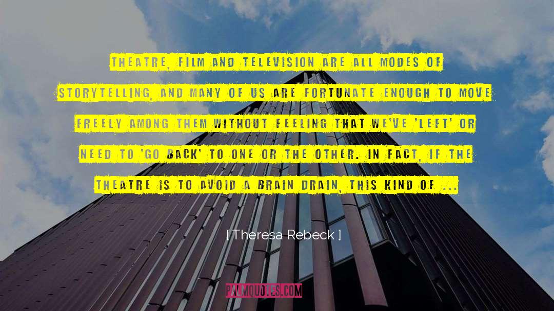 Fluidity quotes by Theresa Rebeck