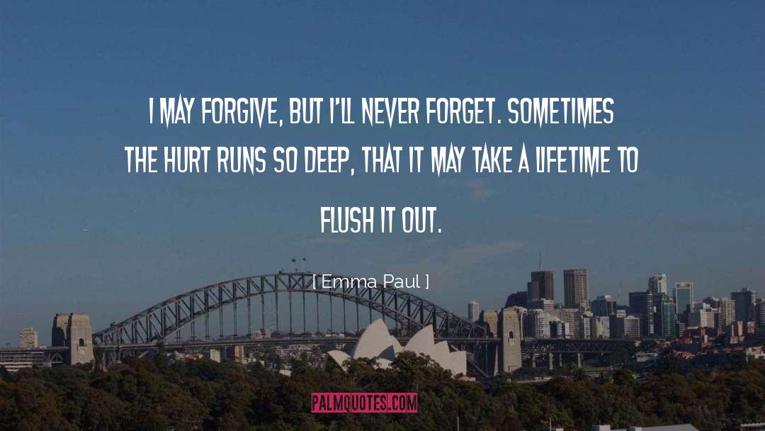 Flush quotes by Emma Paul