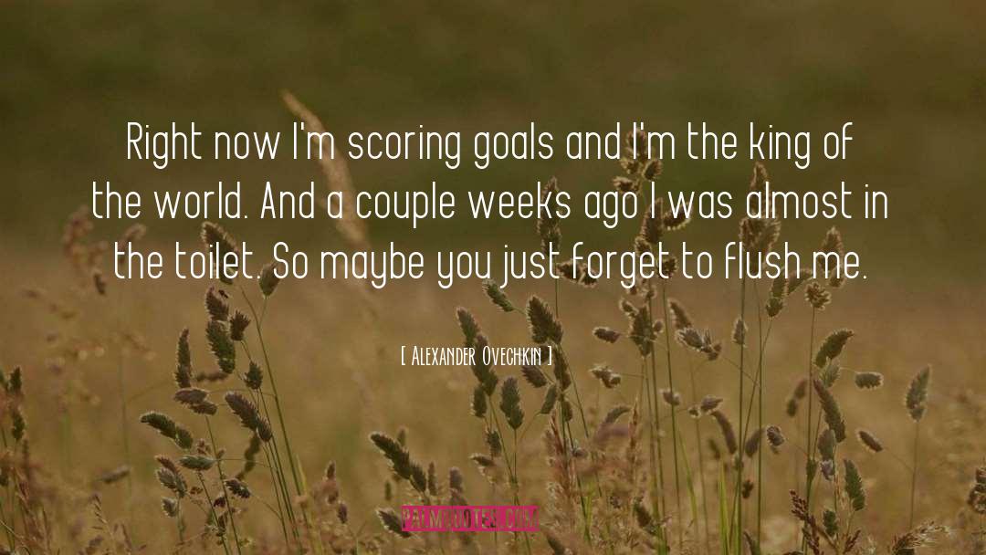 Flush quotes by Alexander Ovechkin