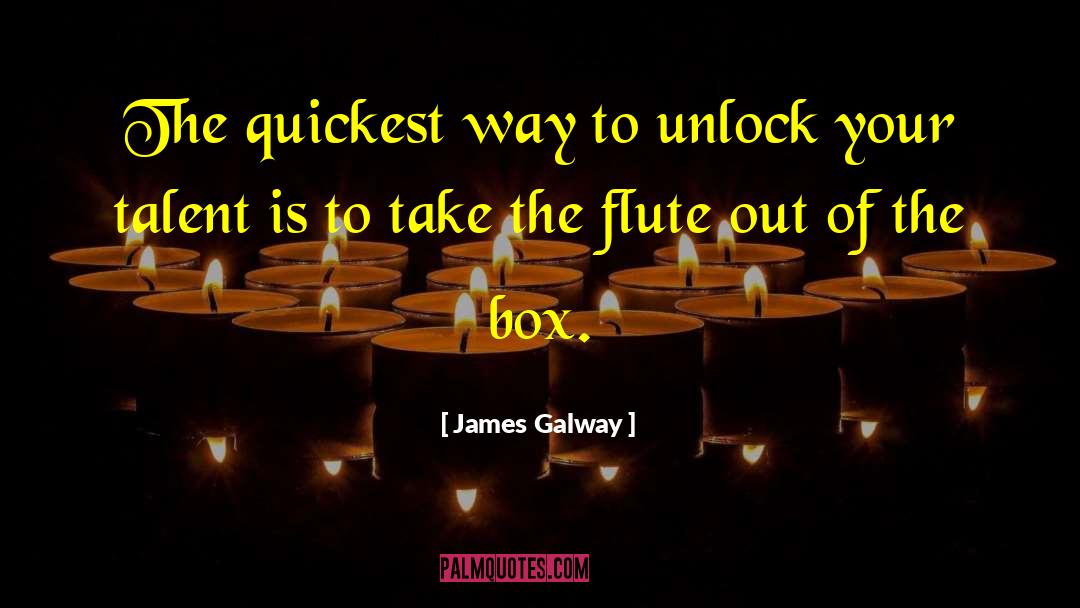 Flutes quotes by James Galway