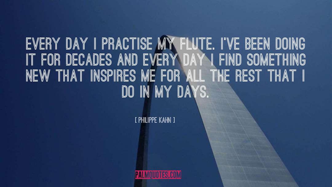 Flutes quotes by Philippe Kahn