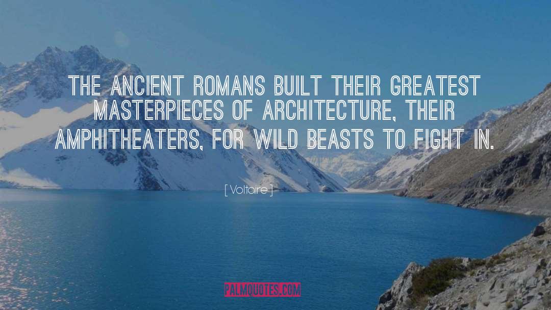 Fluting Architecture quotes by Voltaire