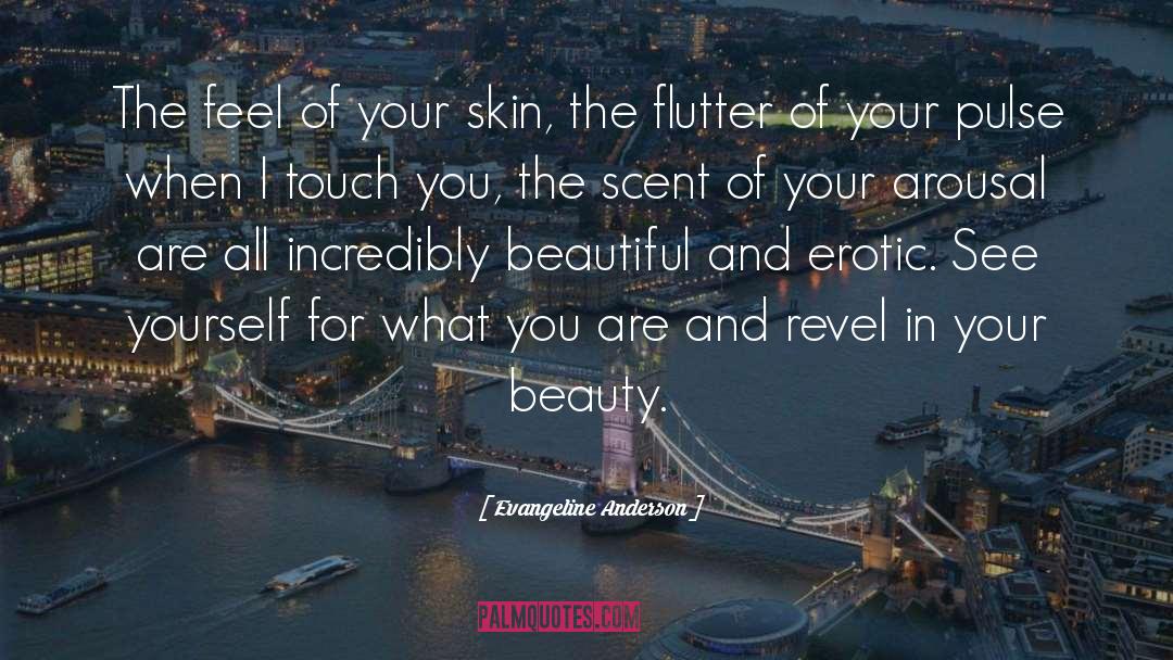 Flutter quotes by Evangeline Anderson