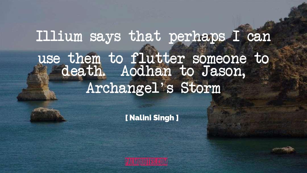 Flutter quotes by Nalini Singh