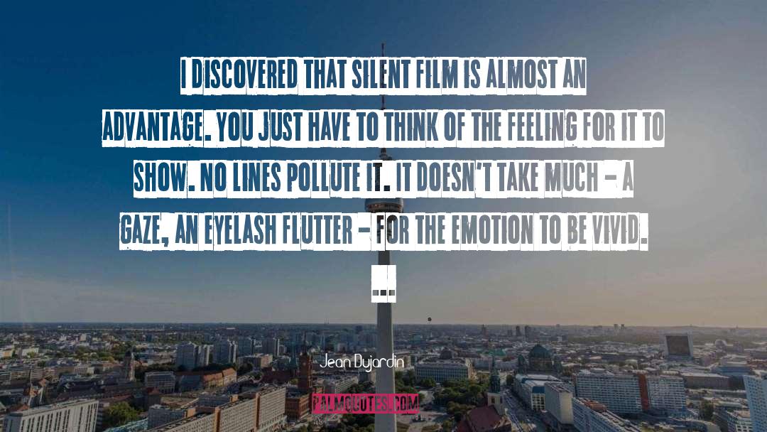 Flutter quotes by Jean Dujardin